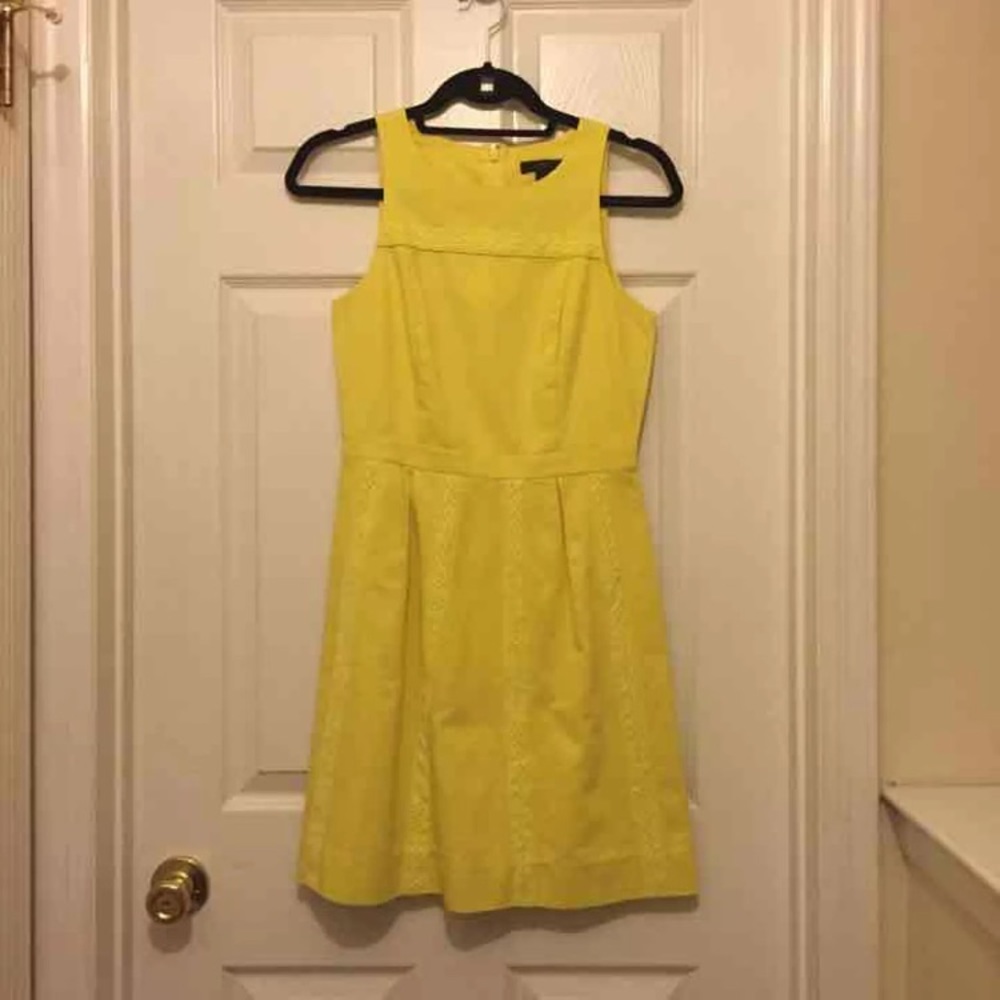 J. Crew Yellow Dress